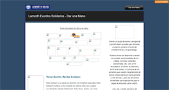 Desktop Screenshot of lamrotheventossolidarios.groobix.com